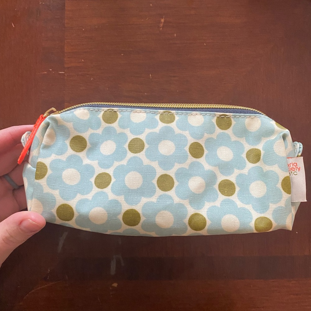 Orla Kiely Pencil Makeup zip up pouch